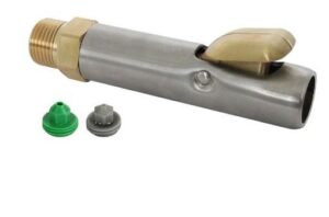 Bijtnippel 1/2" Inox Model 326 stier/kalf