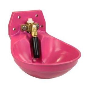Suevia Drinkbak Model 12P Roze Messing Ventiel ¾"