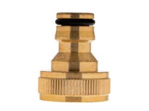 3/4" messing aftapaansluiting