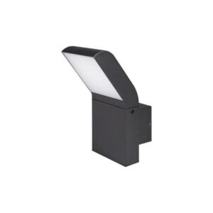 Wandlamp Clark 12W IP54 Zwart 4000K