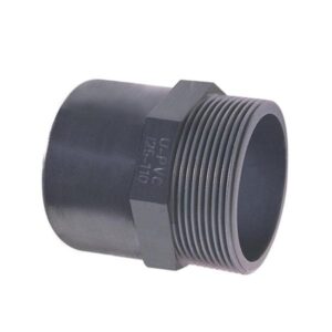 PVC Druk puntstuk spie-mof 40/50 x 1¼"