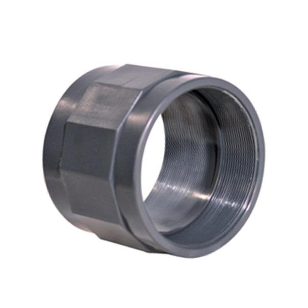 PVC Inzet schroefstuk 110 mm x 4" 2 x binnendraad
