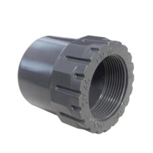 PVC Verloop koppeling 50 mm x 1½" | Uitwendig Lijm x Binnendraad