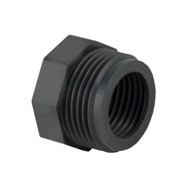 PVC Verloopring 1¼" x 1" Binnendraad x buitendraad