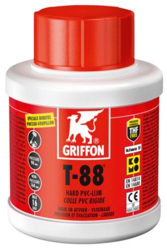 Griffon T-88 PVC lijm 250 ml met borstel