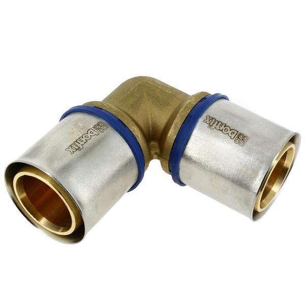 Alu-pers Knie 40 x 40 mm
