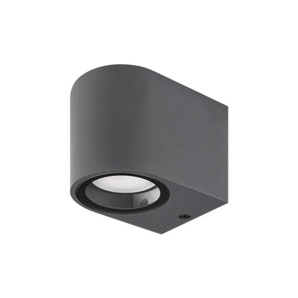 Buitenwandlamp Luna antraciet | GU10 | IP44