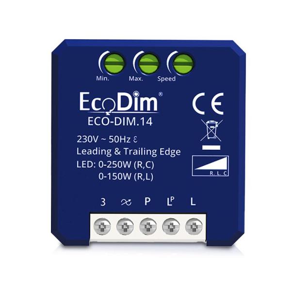 ECO-Dim | LED DIMMER INBOUWMODULE | 0-250W (RLC)