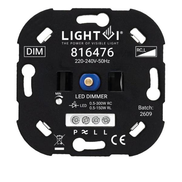 HLT LED Dimmer TRIAC | 0.5-300W | WISSELSCHAKELING