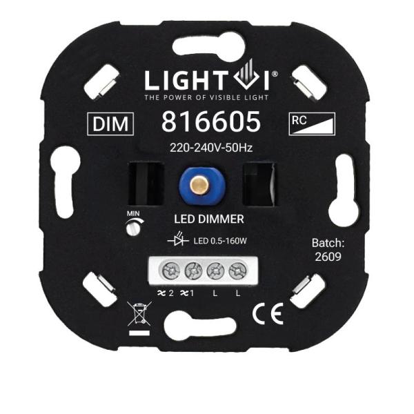 HLT LED Dimmer TRIAC | 0.5-160W | WISSELSCHAKELING